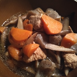 圧力鍋で簡単！鶏胸肉の煮物